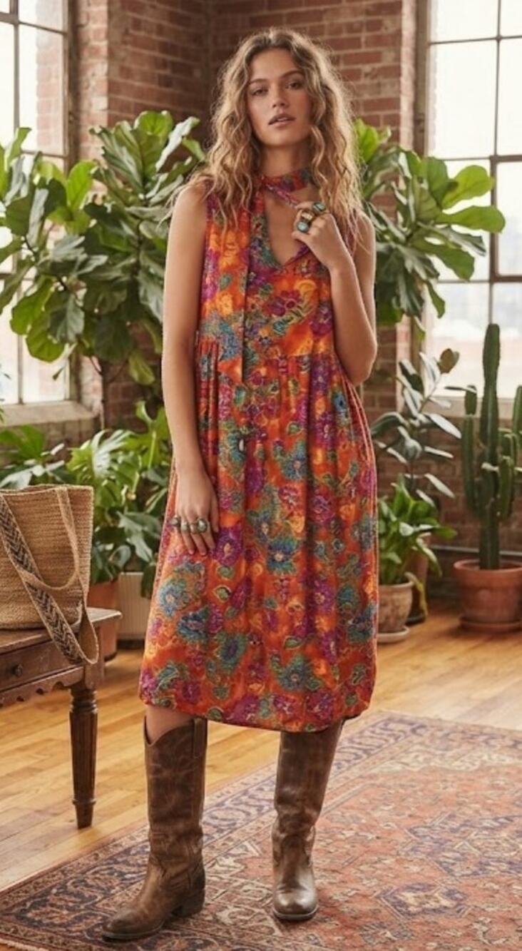 Adorable Vintage 90's Jumper Dress with Detachable Sash, Necktie